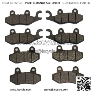 Brake Pads for Rhino 700 YXR700 Fi 4X4 2008-2013 Front Rear Brakes
