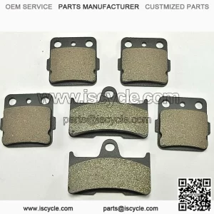 Front & Rear Brake Pads For Grizzly 660 YFM660F (2002-2008)