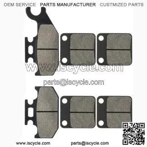 Brake Pads for Kodiak 450 YFM450 4X4 2003-2006 Front Rear Brakes