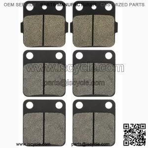 Brake Pads for Raptor 350 YFM350 2004-2013 Front Rear Brakes