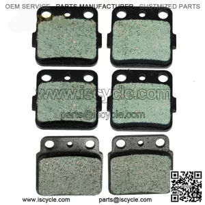 Front Rear High Performance Brake Pads For Arctic Cat DVX 400 Sport 2004-2008