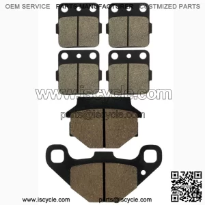 Front & Rear Brake Pads for Suzuki LT-F500F LTF500F Vinson 500 4WD 2004-2008