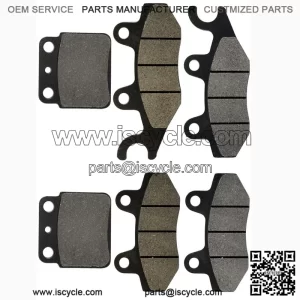 Front & Rear Brake Pads for Suzuki LTR450 LT-R450 Quadracer 450 2006-2014