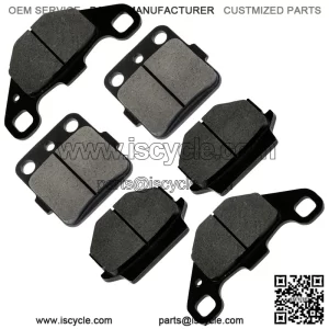 Front Rear Brake Pads for Suzuki LT250R Quadracer 250 1985 1986