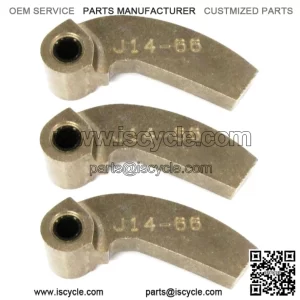66g Clutch Weights (QTY 3) - New OEM for 2016-2021 Arctic Cat ZR 6000 (0646-869 J14-66)