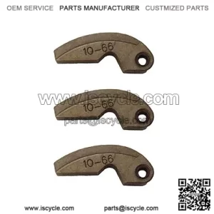 10-66 Gram Primary Drive Clutch Weights/Ramps - New OEM Set of 3 for Polaris
