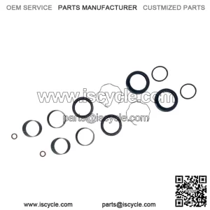Fork Seals Kit Oil Dust Bushings Set for 2021-2024 Yamaha MT07 MT-07 MT 07