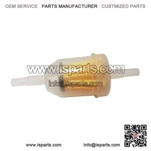 Large Fuel Filter for 1/4" Fuel Line, suitable for Go Karts and Mini Bikes.