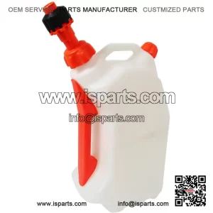 15 Liter Orange Quick-Fill Fuel Can for Off Road ATV Quad Bike