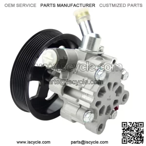 4431060490 44310-60490 Power Steering Pump Compatible with Lexus LX570 5.7L V8 2008-2015 and Toyota Land Cruiser 5.7L V8 2008-2015 (3UR 3URFE)
