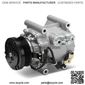 A/C Compressor with SC90V Style & 6-Groove Pulley for 2000-2008 Jaguar S-Type & X-Type
