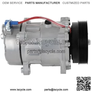 Air Conditioner Compressor with Clutch for 1995-2002 Volkswagen Cabrio 2.0L