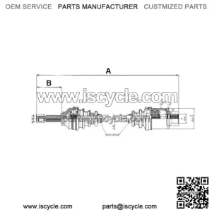 Drive Shaft TA600