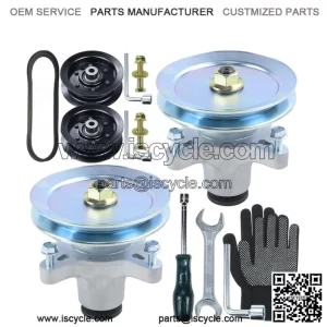 Durable 121-0751 Spindle & 125-5574 Pulley Set - Mower Replacement Kit