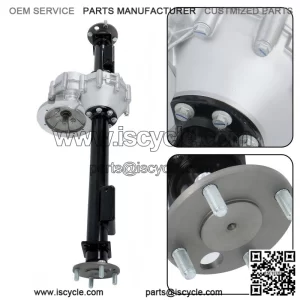 Rear Axle Housing Assembly ?C 614063 / 600357 ?C for EZGO RXV ?C 2008?C2013