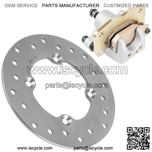 For Can-Am Outlander 800R / MAX 800R 2006-2008 Rear Brake Disc Rotor W/ Caliper