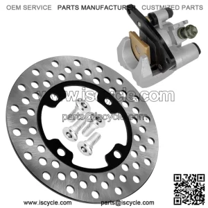 For Yamaha Kodiak 400 YFM400 2x4 4x4 2003-2006 Front Brake Disc w/ Left Caliper