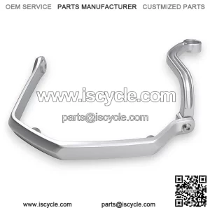 HANDLEBAR COVER BRACKET RIGHT SILVER SRT550SX SRT600SX