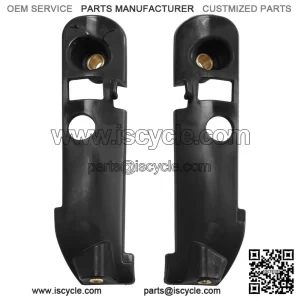 Front Turn Signals Bracket Support ?C Black for Harley Road Glide FLTR 2015-24