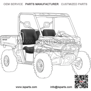Canvas Seat Cover for Can-Am Defender XT XMR 2019 On