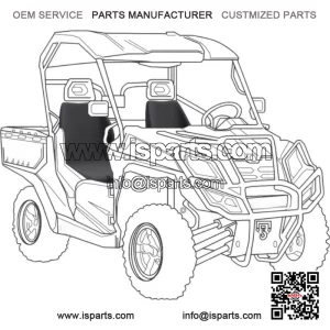 Canvas Seat Cover for CF Moto Uforce 800 (2013 On)