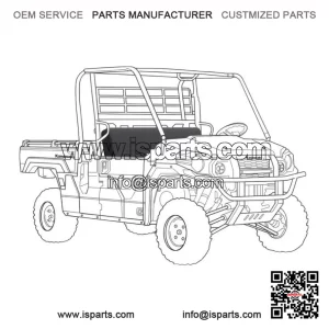Canvas Seat Cover for Kawasaki Mule Pro DX 1000 Diesel (2017 and Up)