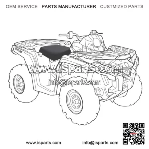 Canvas Seat Cover for Can-Am Outlander Gen 2 450, 500, 650, 800, 1000 (2012 and Newer)