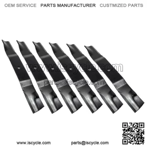 61" Mower Blade Set (6 Blades) ?C Compatible with Bobcat/Ransomes & Many More, Replaces 112111-03 and 438-0002-00