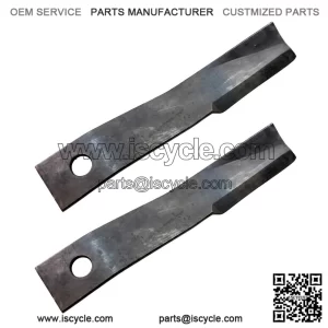 11150 & 11150BH 2-Piece Blade Set ?C Fits Bush Hog Light/Medium Duty Cutters 105, 126, Flex-Wing Heavy Duty 2010, 12010 Series, RB60, and SQ600-3