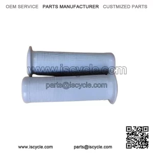 Brand New Grey Hand Grips for Vespa VNA, VNB, VBC, VBA, VBB, VKB, P, PX & GS.