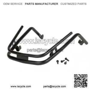 Black Mudguard Bumper/Crash Bars for Vespa PX & LML 125/150/200.