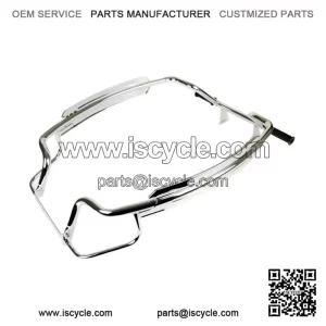 Chrome Crash Bars / Florida Side Panel Rear Protector for Vespa PX & LML 125/150/200.