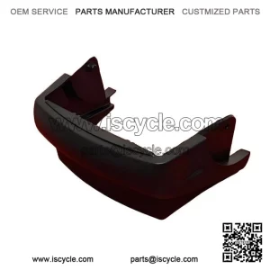 Black ABS Plastic Rear Frame Bumper for VESPA PX125E, PX150E & PX200E (1984-1998).
