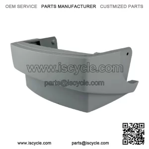 Light Grey Rear Bumper for Piaggio Vespa PX & T5 Millenium (1998-2000).