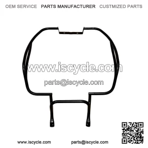 Black Rear Crash Bars / Side Protectors for Vespa PX