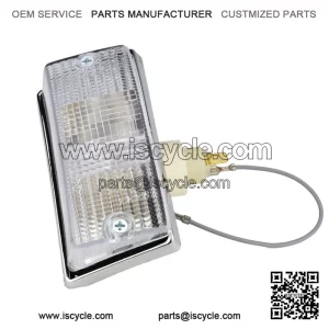 Clear Front Left Hand Side Indicator for Vespa PX & T5.