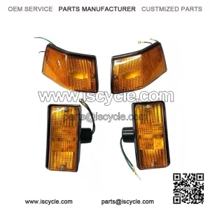 Standard Set of Front and Rear Indicator Units for VESPA PX125E, PX150E & PX200E.