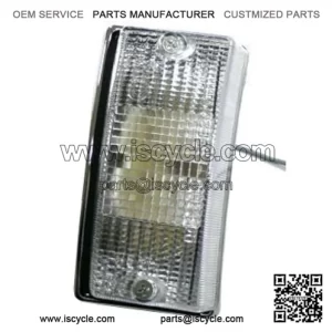Complete Chrome Front Left Arrow / Indicator for Vespa PX 80/100/125/150/200.