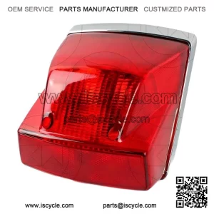 Stop Light / Taillight with Chrome Trim for PIAGGIO VESPA PX 125/150/200 (1998-2008).