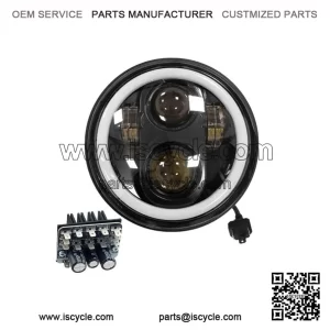 LED Headlight, Vespa PX 125 150 200 / Arcobaleno / Millenium, 7000 Lumens