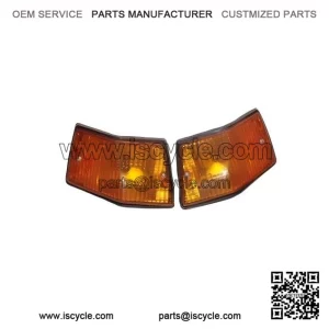 Amber Rear Blinker Indicator Set for Vespa PX, PX 80-200, PE, Lusso, T5, Stella