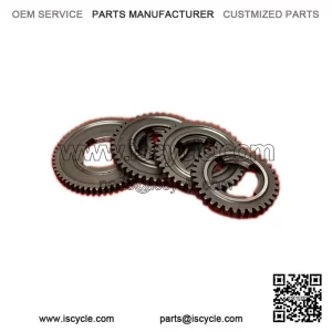 Gear Rack Set (57-42-38-35 Teeth) for VESPA PX125E, PX150E & PX200E (1998-2005).