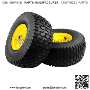 Front Lawn Tractor Tires (2 Pieces) ?C 15x6-6 ?C Fits Cub Cadet XT1 LT50, LT46, Super LT-1550, LTX-1046 KW