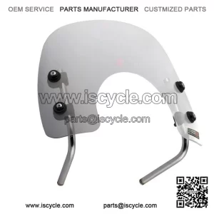 Clear Screen Windshield / Flyscreen for Vespa PX & LML 125/150/200 Star.