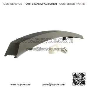 Mudguard Crest (Grey/Black) for Vespa PX80-200, PE, Lusso, PX '98 & MY.