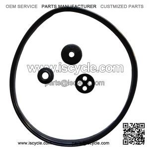 Carb Box Rubber Gasket & Grommet Kit for Vespa PX, P, LML, Rally & Sprint Models.