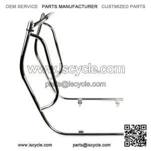 Chrome Legshield Crashbars / Side Floor Protectors for Vespa PX & LML 125/150/200.