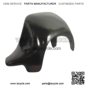Black Racing Sport Windshield for Vespa PX FL2, PX150E, PX200E & Stella4T.