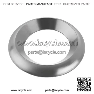 Titanium Billet Aluminium Ignition Ring Covers for Vespa GTS, GTV, LX, PX & 125/300.