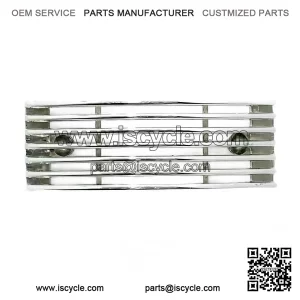 Brand New Chrome Plated Horn Cast Grill for Vespa PX & LML.